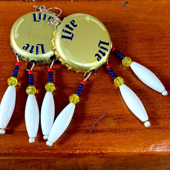 Jewelry - Miller Lite Earrings